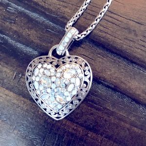 Brighton All You Need is Love Heart Necklace